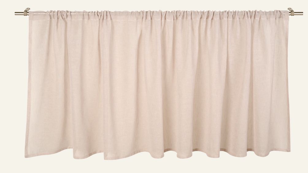 Gardinkappa lång ljusbeige - 3