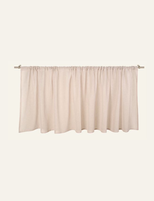 Gardinkappa lång ljusbeige - 3