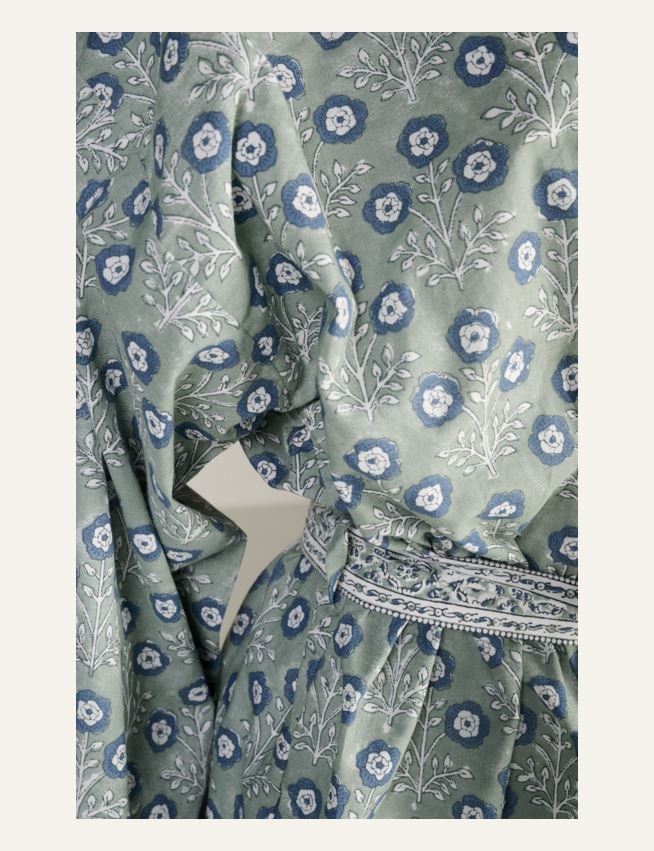 Kimono grön - 2