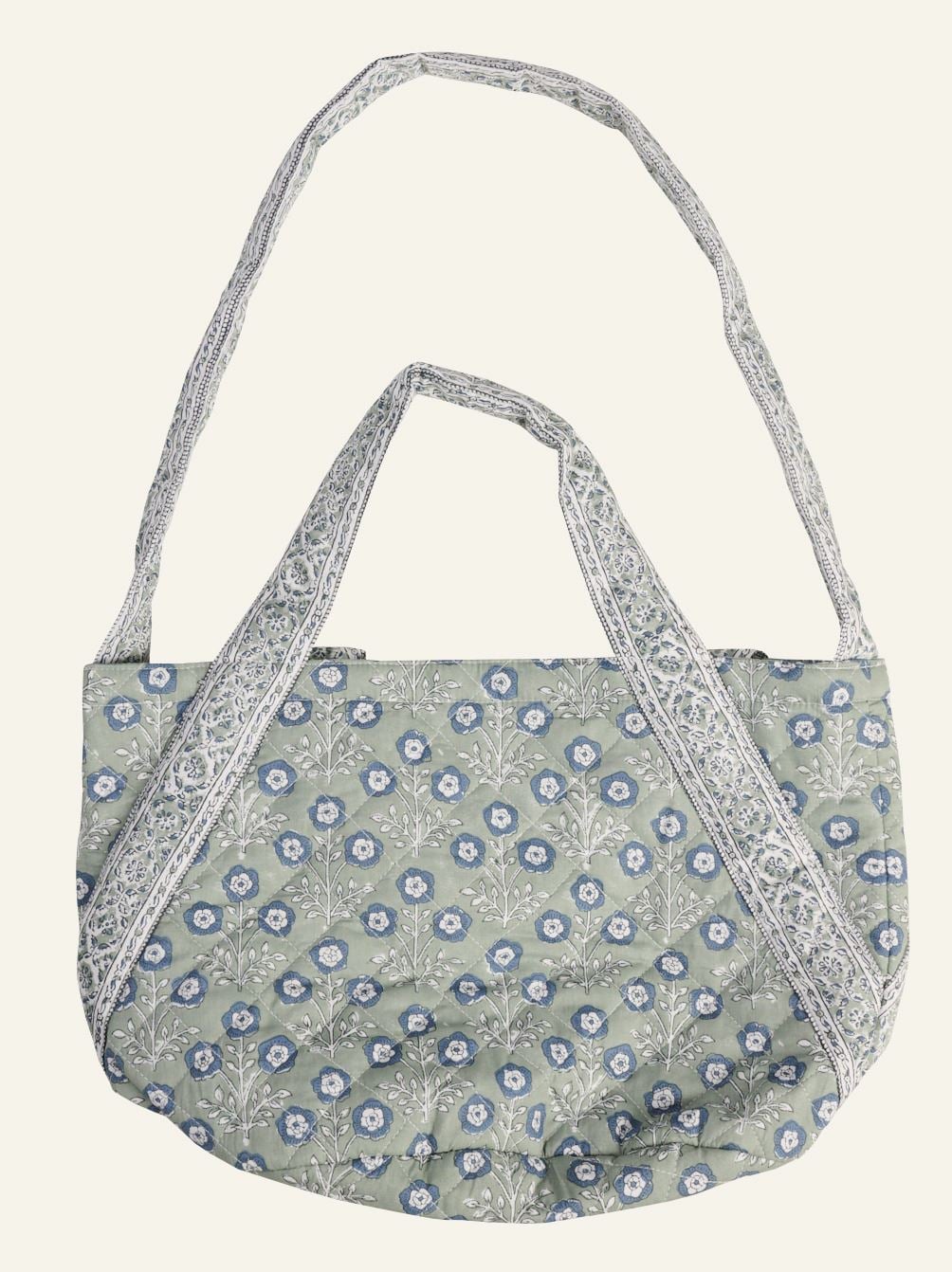 Liten tygväska grön - 28x47 cm grön - 1