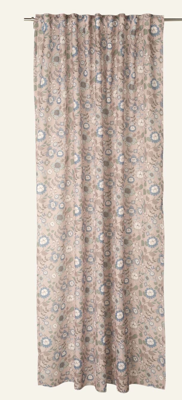Gardin multi/blå - 140x240 cm multi/blå - 1