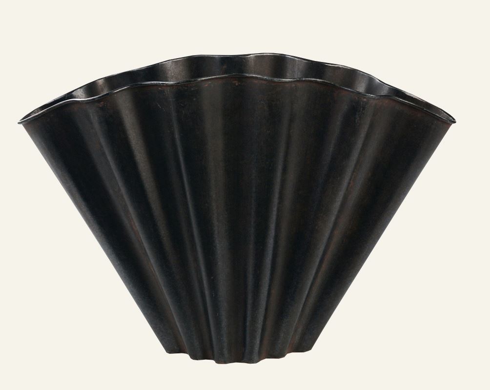 Vas mörkgrå - 36x13x25 cm mörkgrå - 1