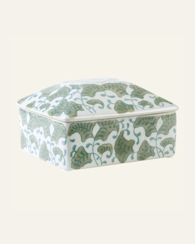 Förvaringsask multi/grön - 13,8x11,8x8 cm multi/grön - 1