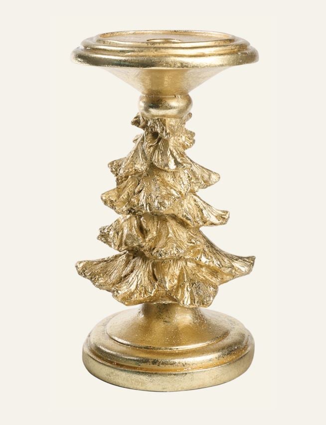 Ljusstake guld - 2