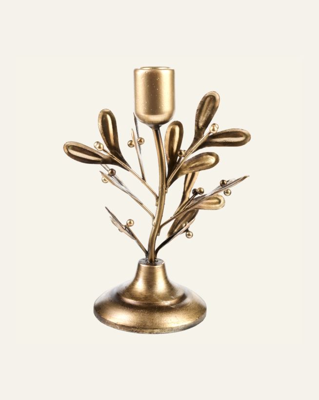 Ljusstake guld - 13,2x9x19,5 guld - 1