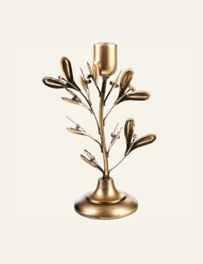 Ljusstake guld - 2