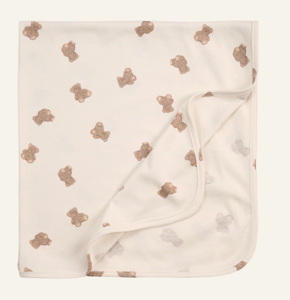 Babypläd offwhite - 80x80 cm offwhite - 1