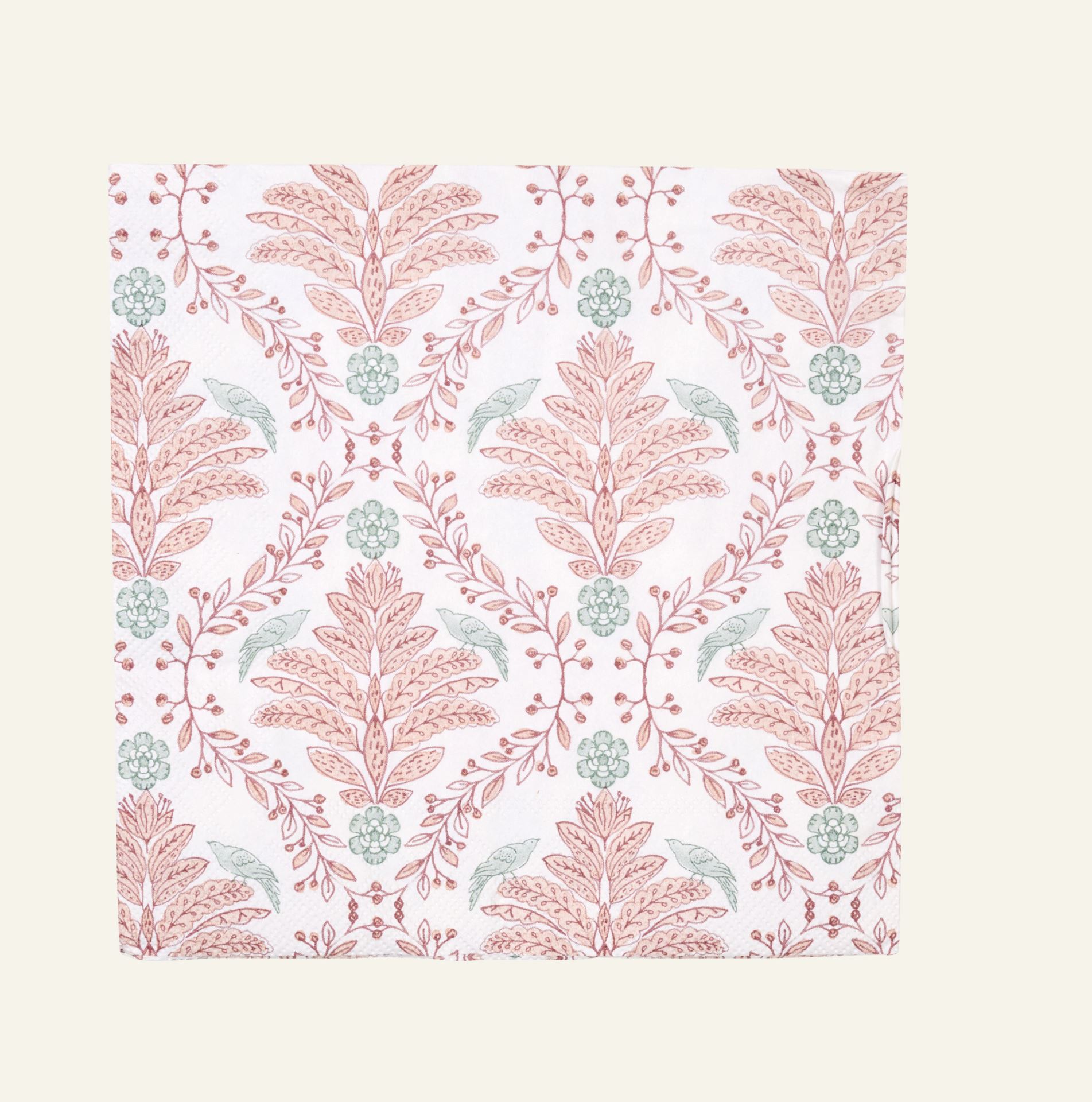 Middagsservetter multi/rosa - 40x40 cm multi/rosa - 1
