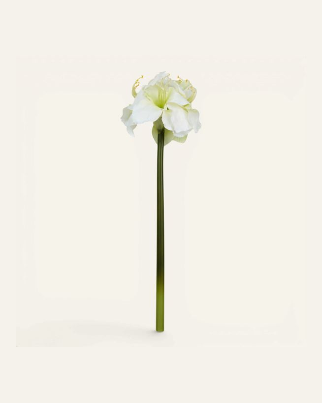 Konstgjord blomma vit - 25x22x61 cm vit - 1