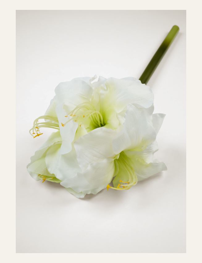 Konstgjord blomma vit - 2