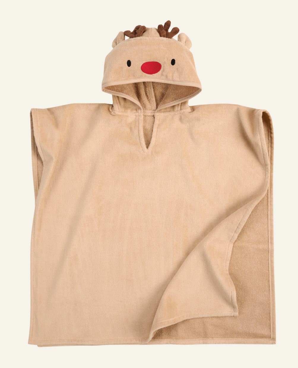 Poncho brun - 60x120cm brun - 1
