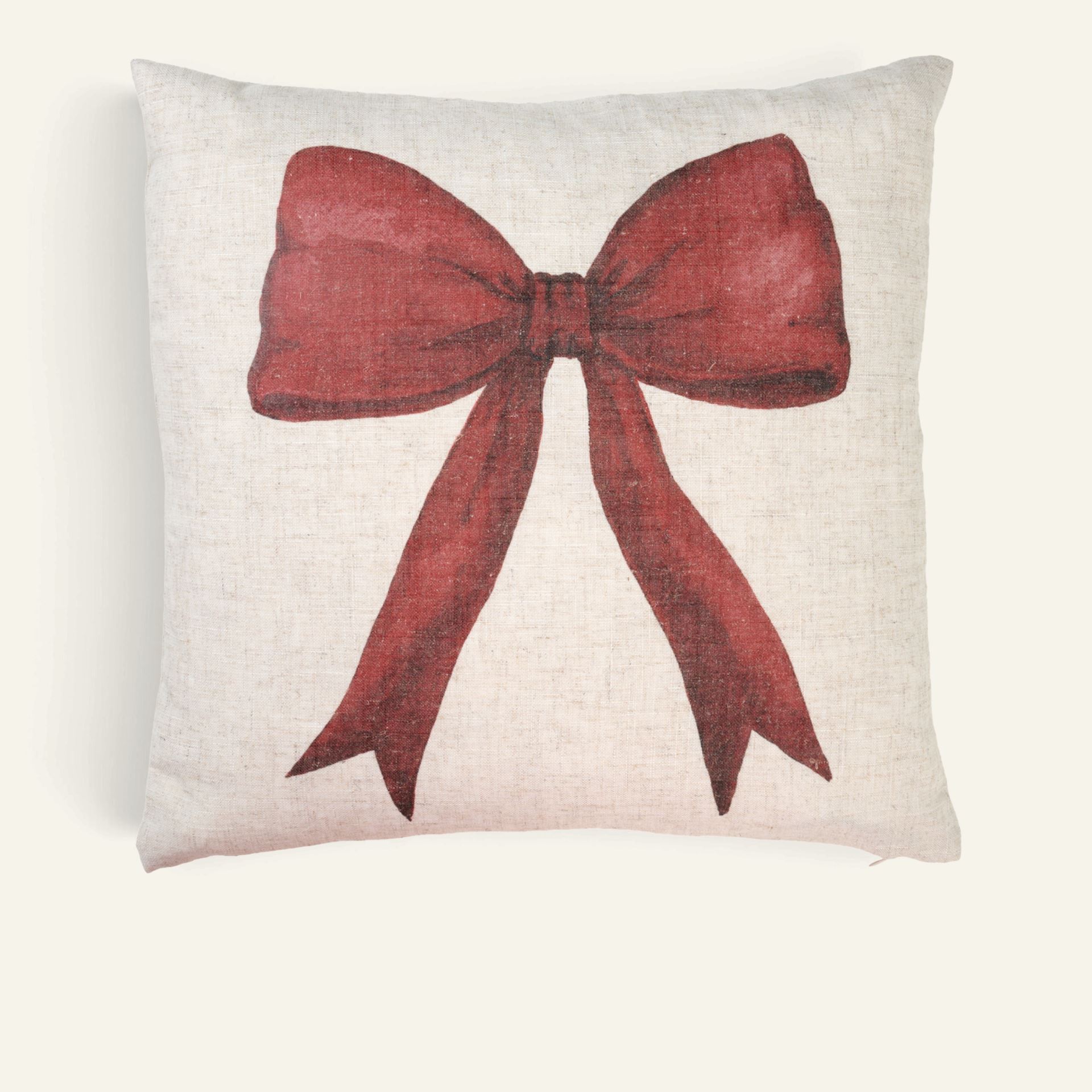 Prydnadskudde röd - 45x45 cm röd - 1