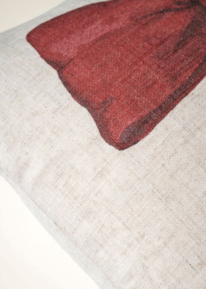 Prydnadskudde röd - 2
