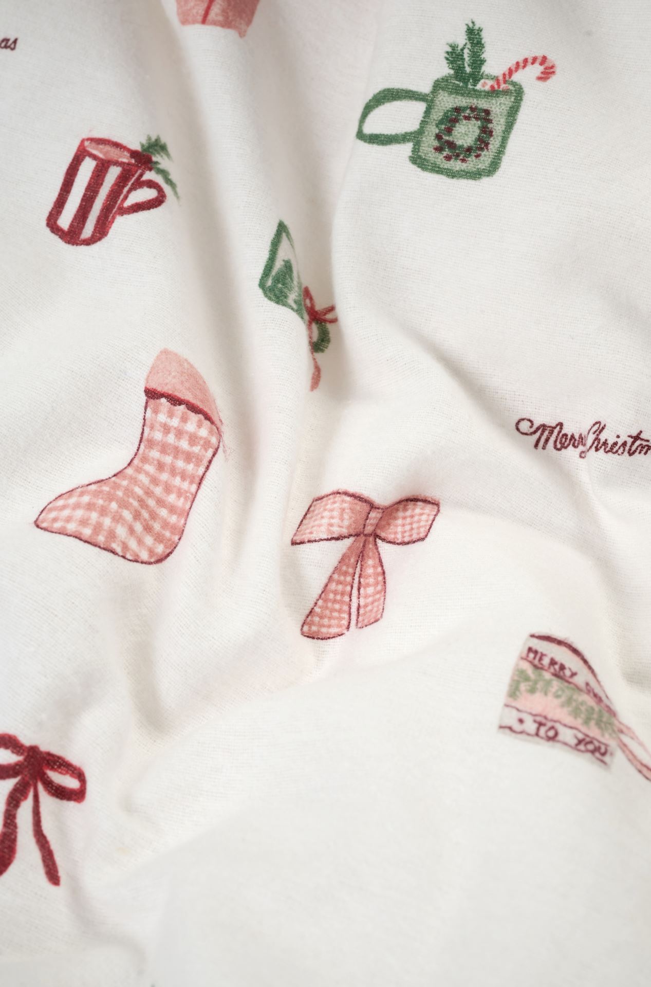 Påslakanset i flanell multi - 3