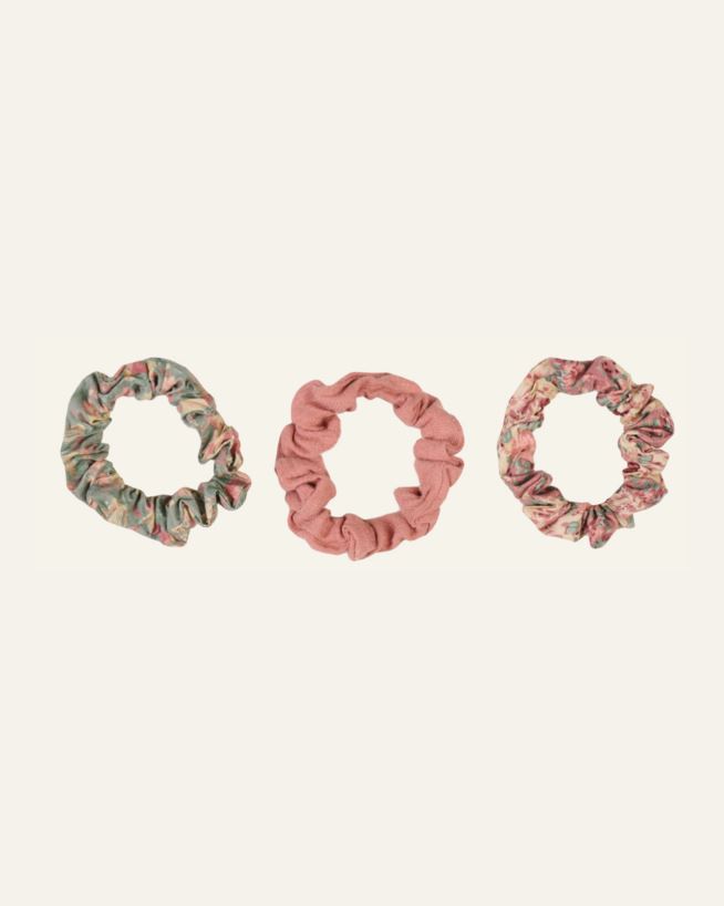 Hårsnodd multi/rosa - 6,5x6,5x0,5 cm multi/rosa - 1