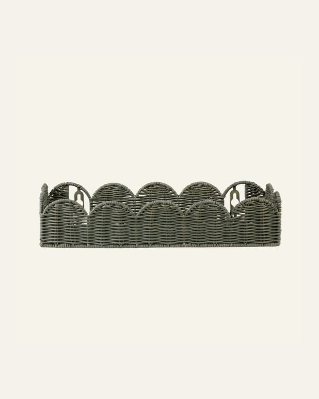 Hylla mörkgrön - 40x12x8 cm mörkgrön - 1
