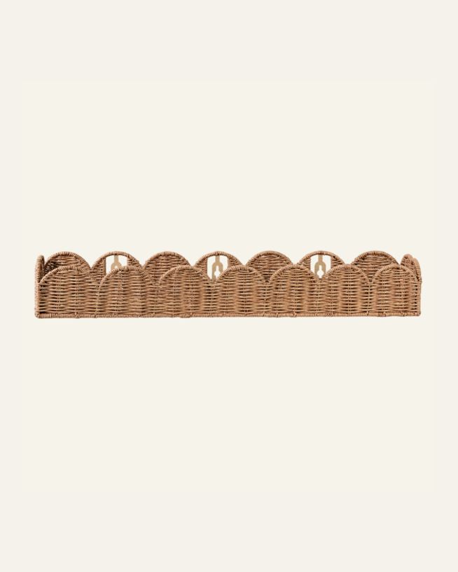 Hylla ljusbrun - 60x12x8 cm ljusbrun - 1