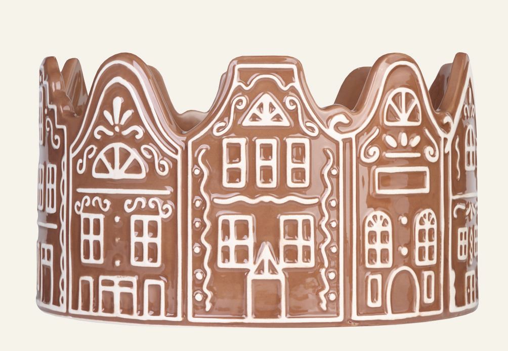 Skål mörkbrun - ø21 h12 cm mörkbrun - 1