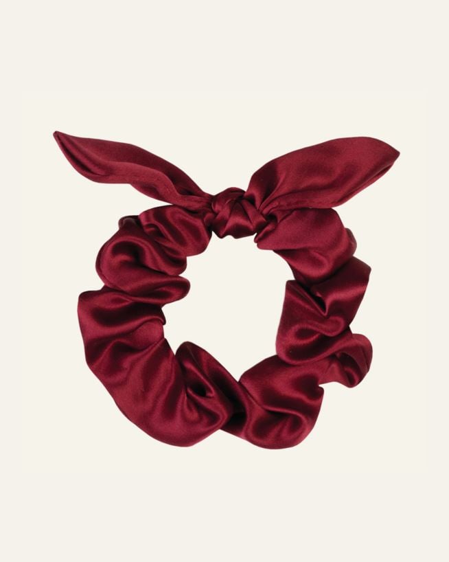 Hårsnodd burgundy - ø8,5 cm burgundy - 1