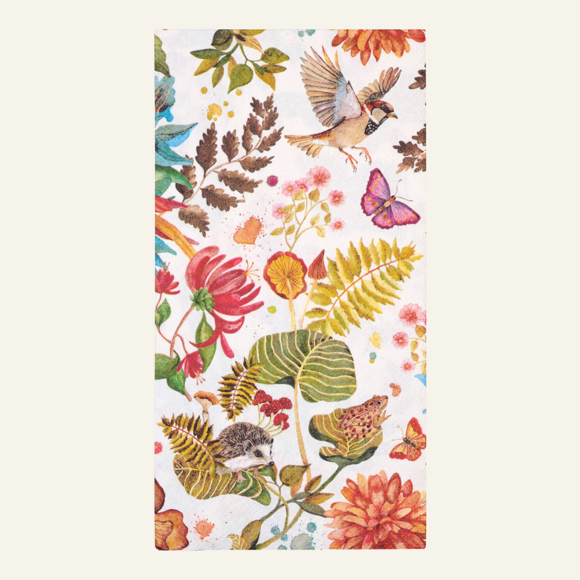Pappersservetter multi/beige - 33x42 cm multi/beige - 1
