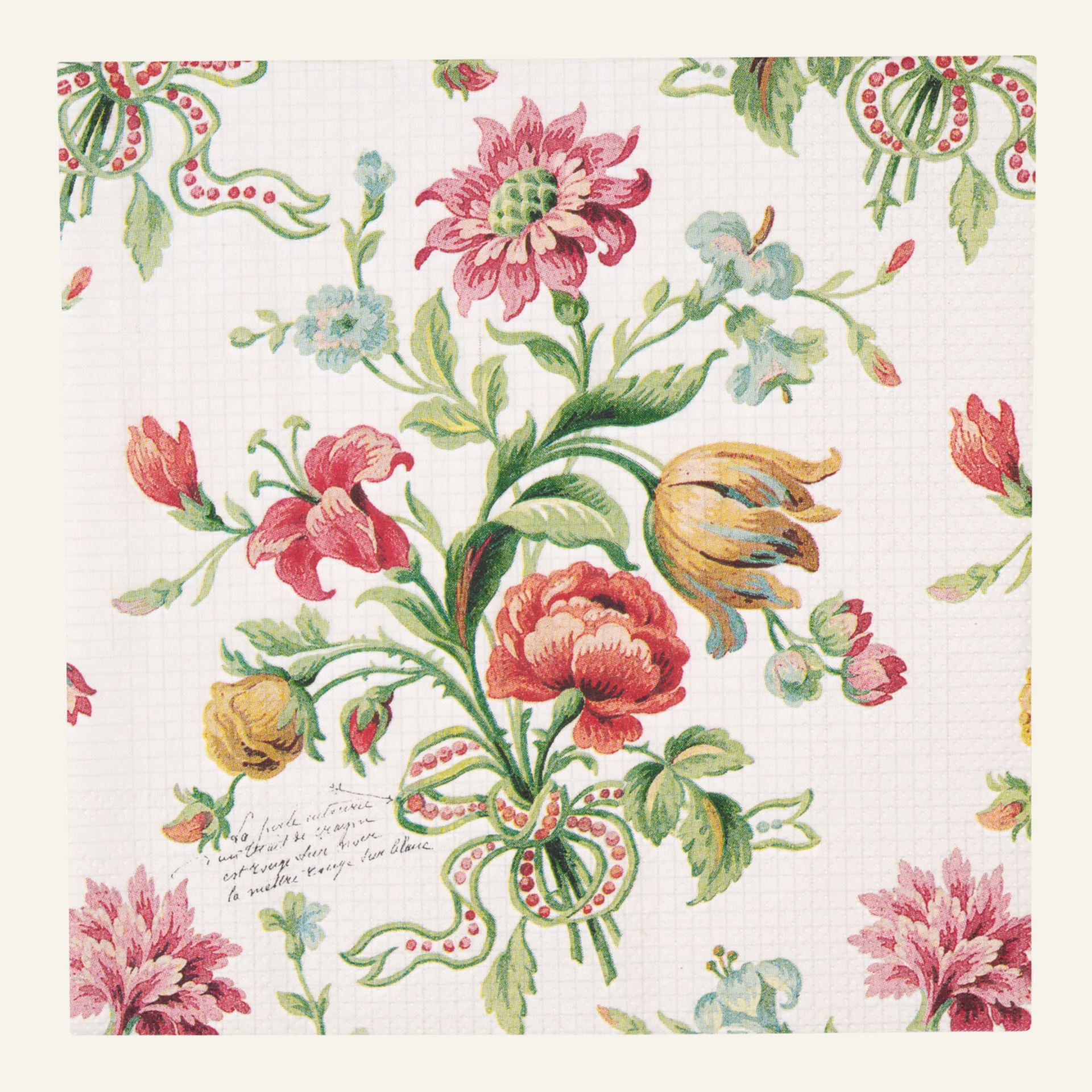 Pappersservetter multi/beige - 33x33 cm multi/beige - 1