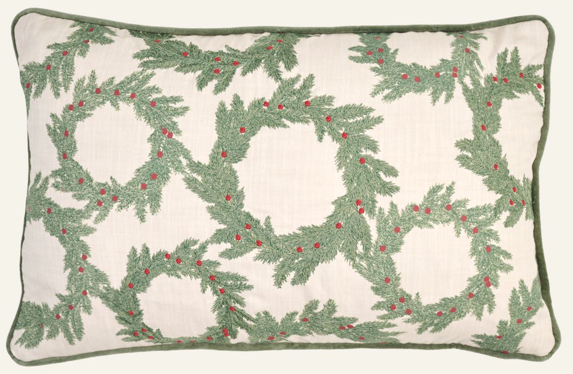 Kuddfodral multi/grön - 40x60 cm multi/grön - 1
