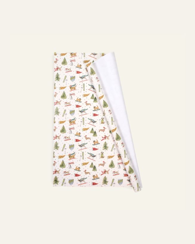 Presentpapper multi/vit - 70cm x 3m multi/vit - 1