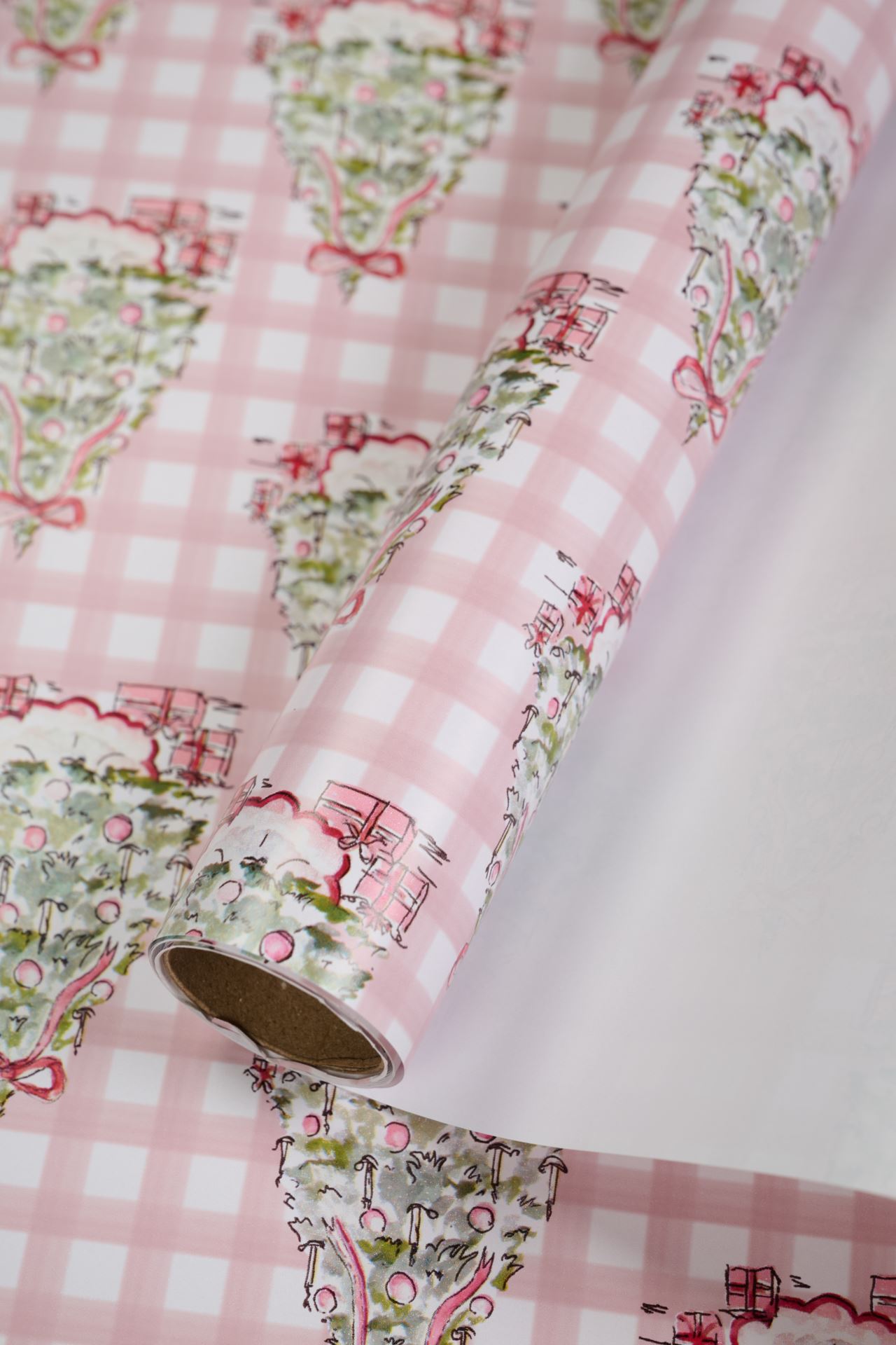 Presentpapper multi/rosa - 2