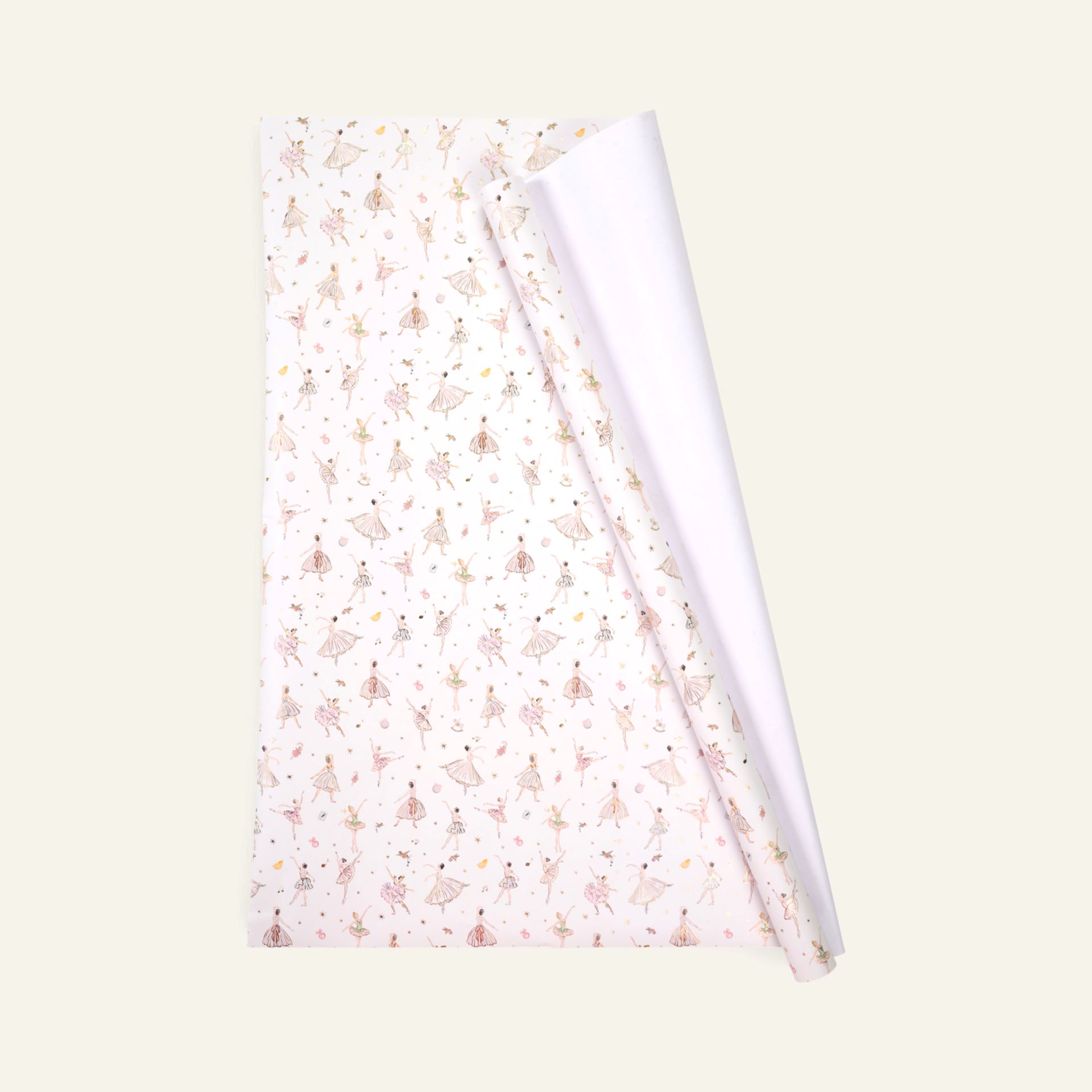 Presentpapper multi/vit - 70cm x 3m multi/vit - 1