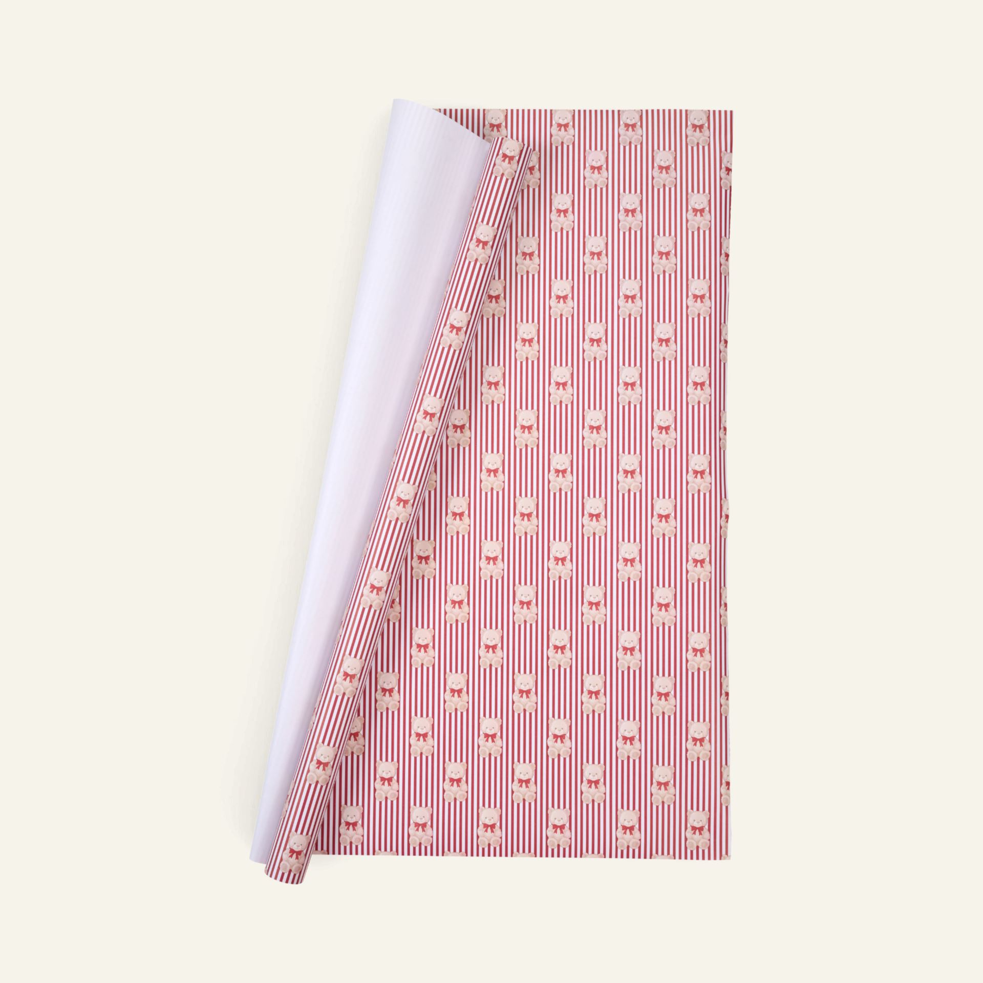 Presentpapper multi/vit - 70cm x 3m multi/vit - 1