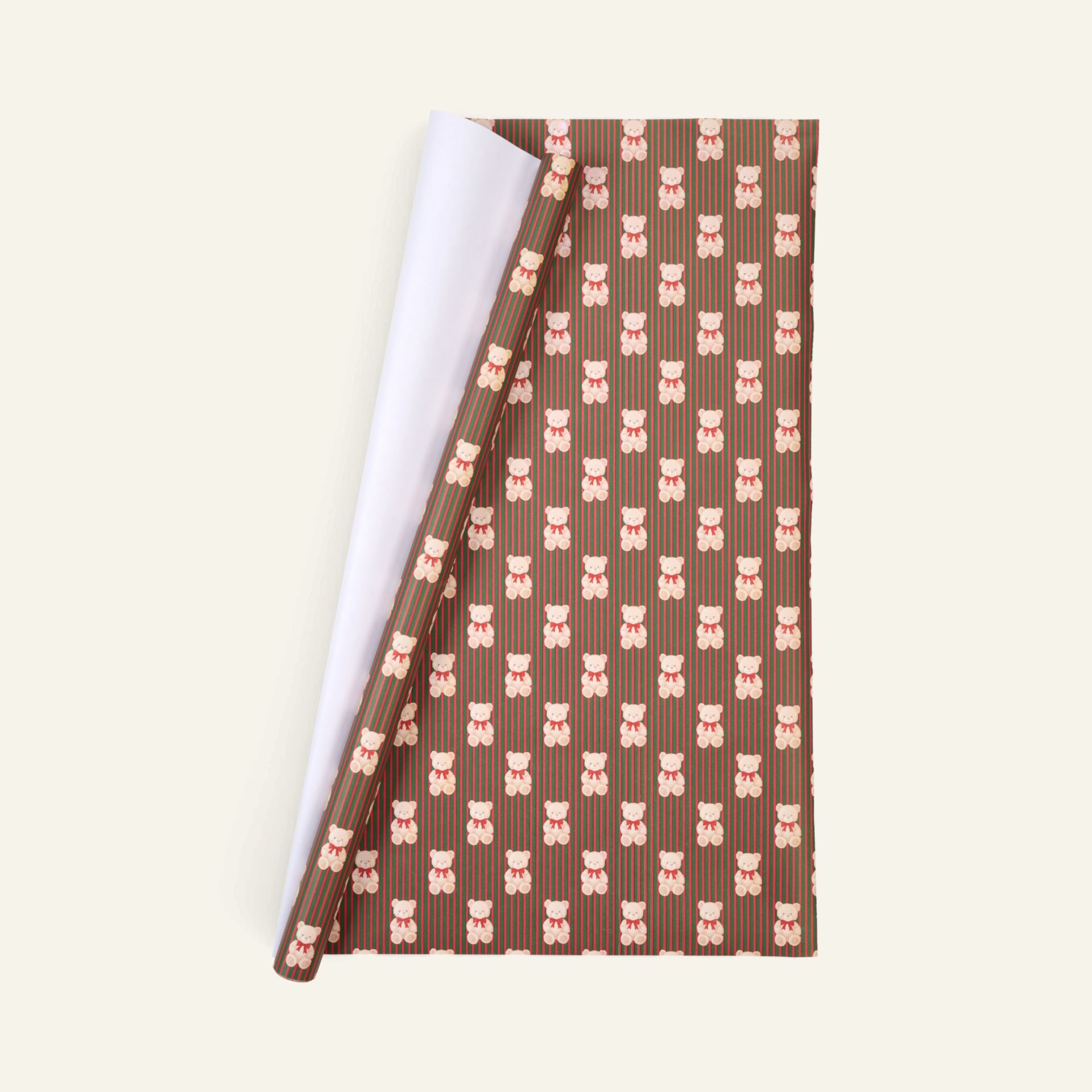 Presentpapper multi/grön - 70cm x 3m multi/grön - 1