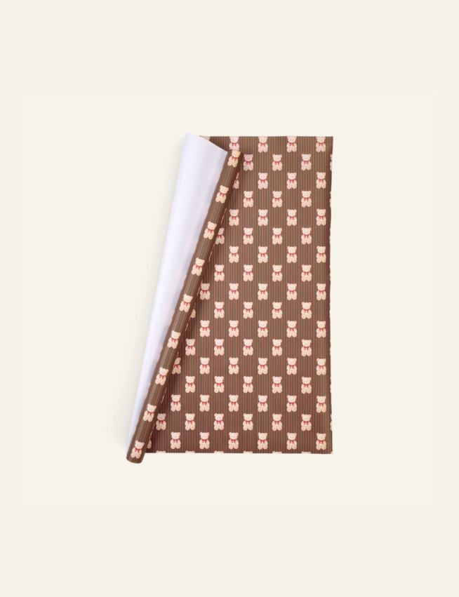 Presentpapper multi/grön - 3