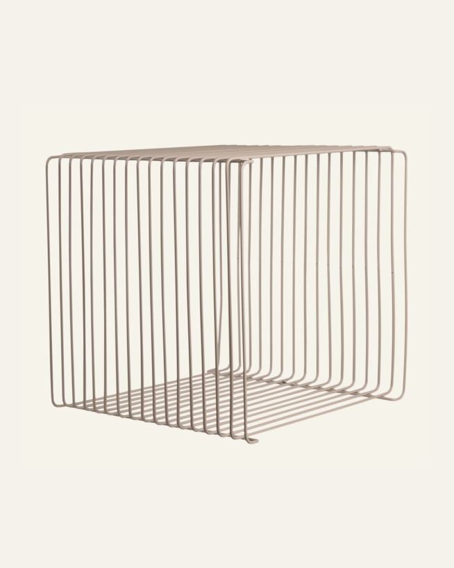 Sidobord beige - 35x35x35 cm beige - 1