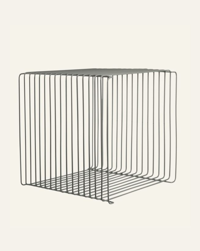 Sidobord grågön - 35x35x35 cm grågön - 1
