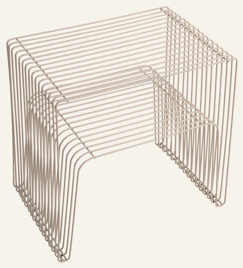 Sidobord beige - 2