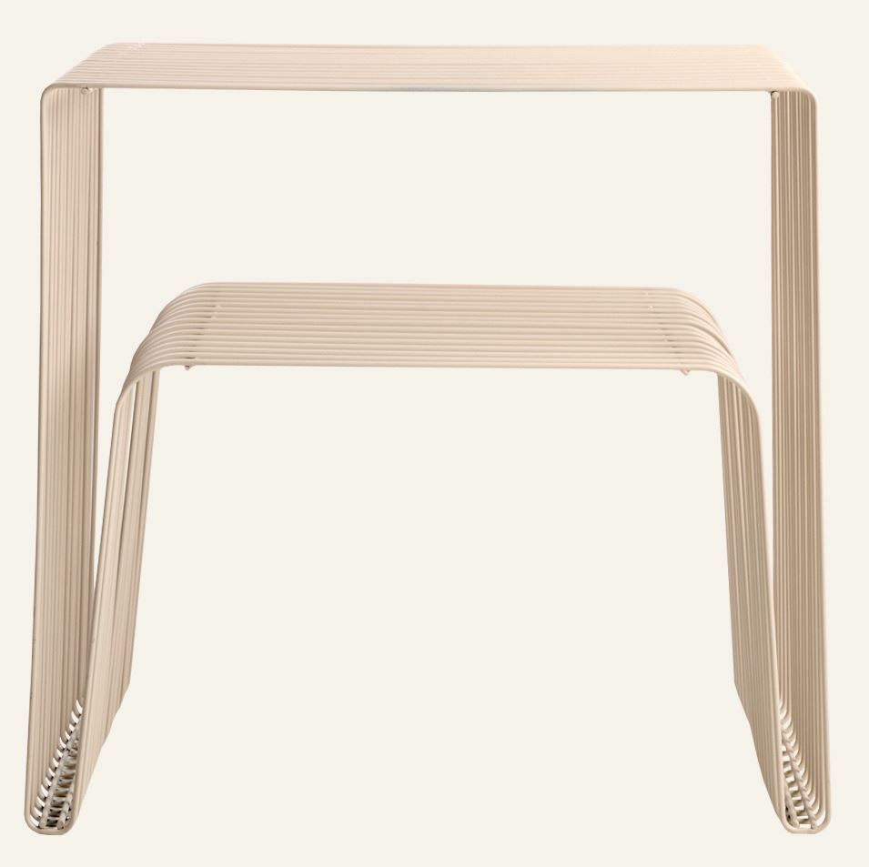 Sidobord beige - 5