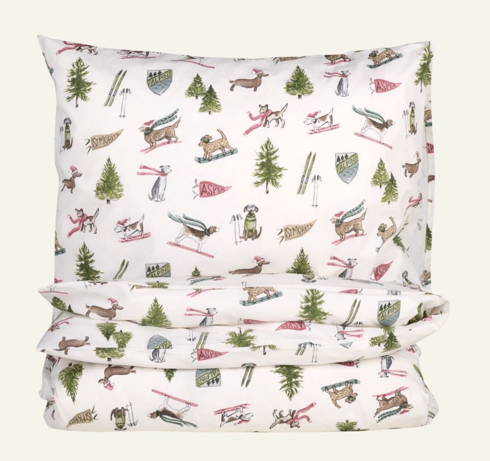 Påslakanset i bomull multi - 150x210 cm multi - 1