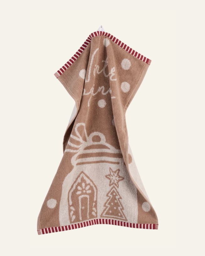 Handduk beige - 40x60 cm beige - 1