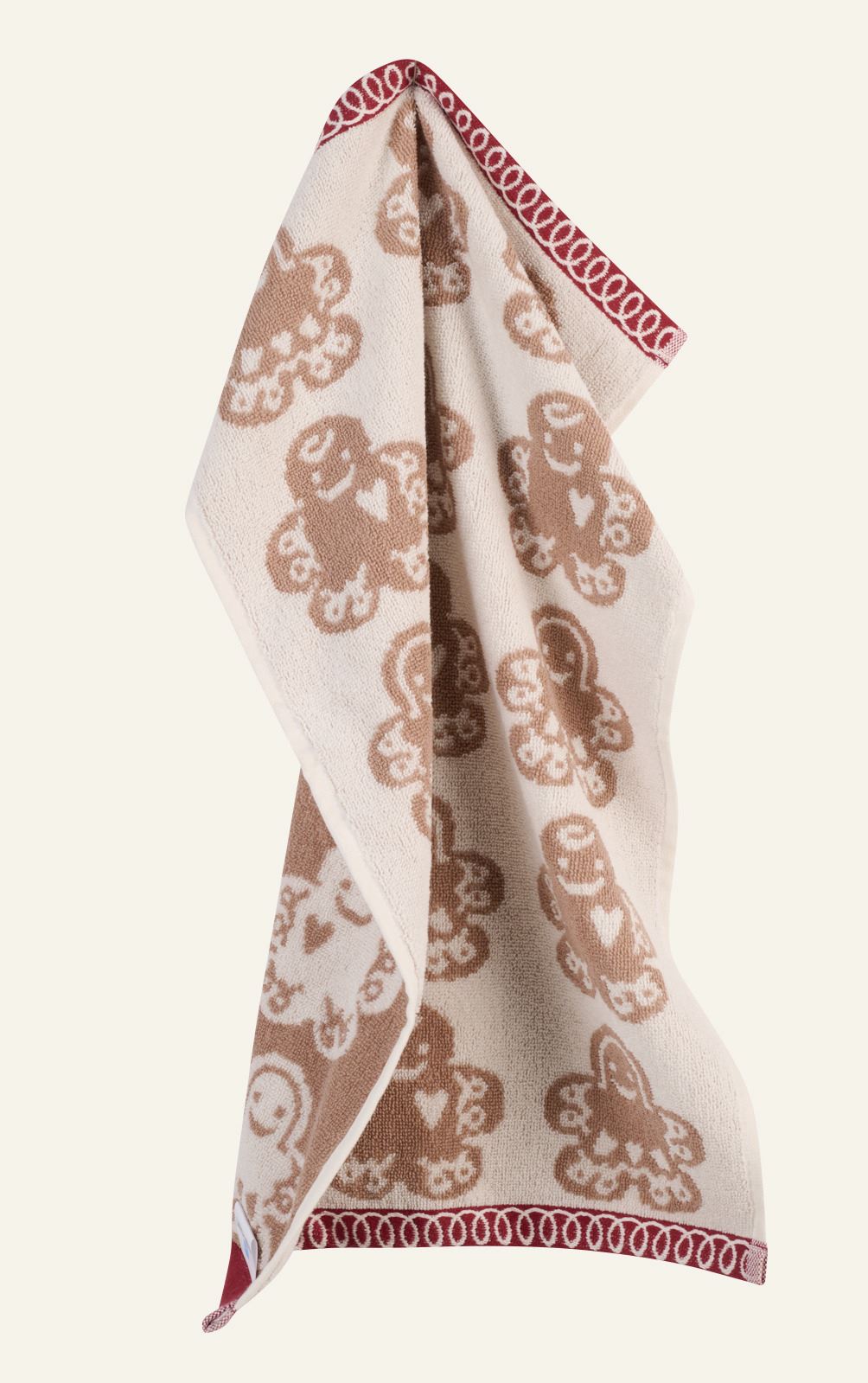 Handduk beige - 40x60 cm beige - 1