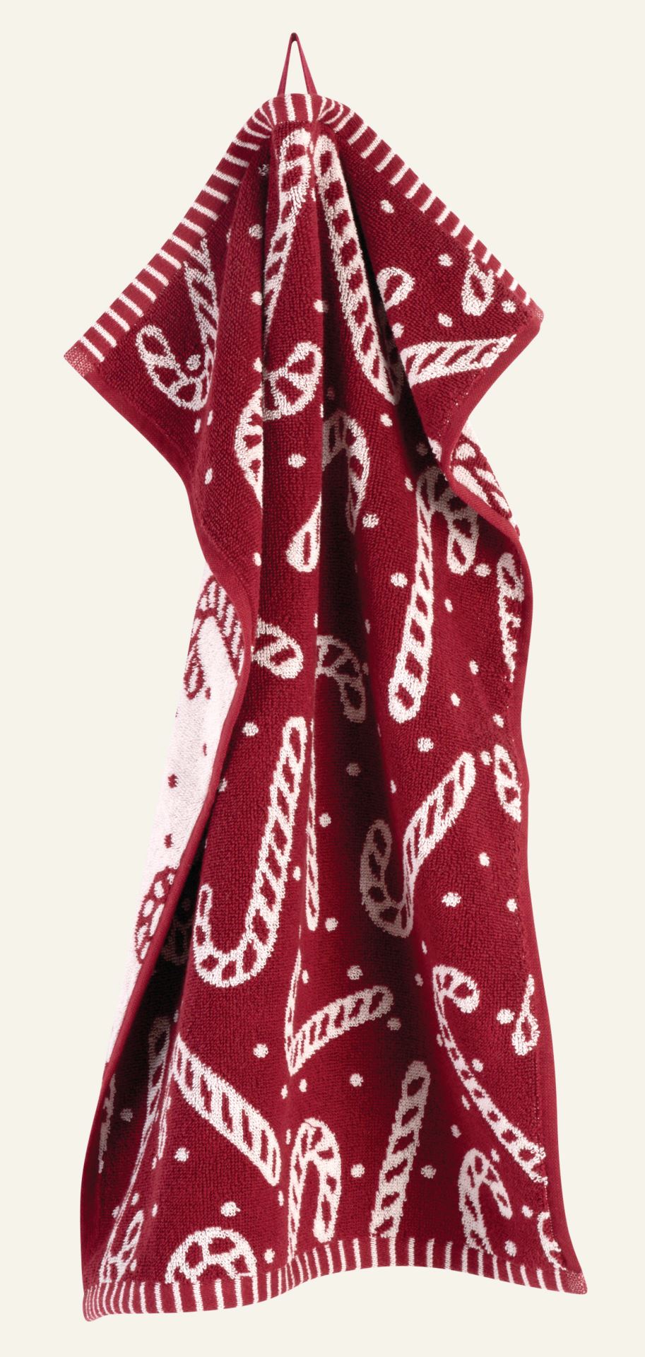 Handduk röd - 40x60 cm röd - 1