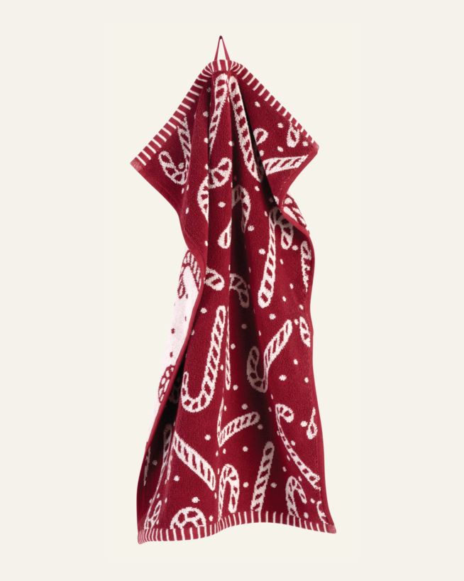 Handduk röd - 40x60 cm röd - 1