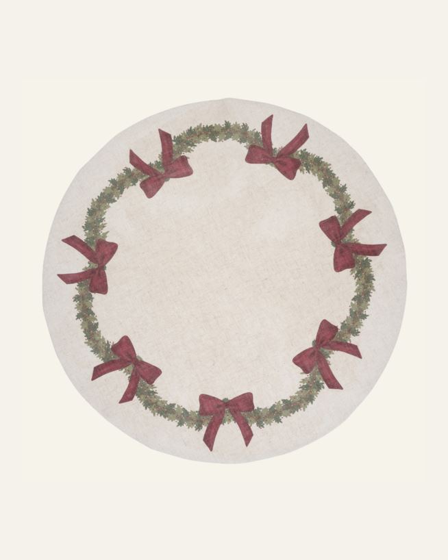 Julgransmatta multi/röd - ø100 cm multi/röd - 1