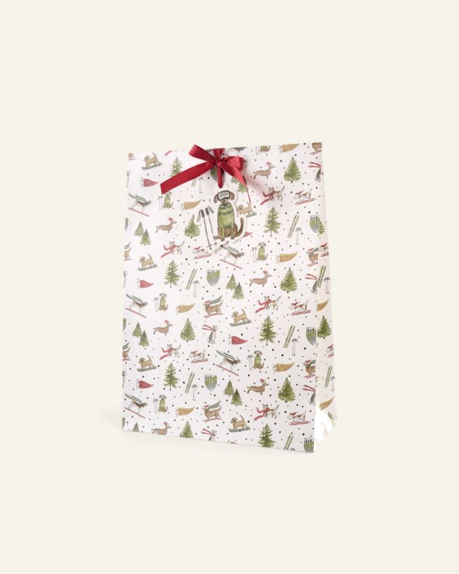 Presentpåse multi/vit - 36x50x15 cm multi/vit - 1