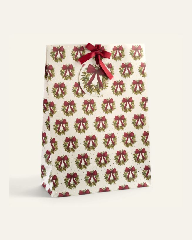 Presentpåse multi/vit - 36x50x15 cm multi/vit - 1