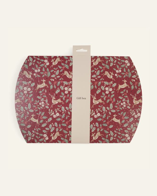 Presentlåda multi/röd - 35x24 cm multi/röd - 1