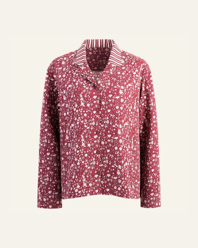 Pyjamastopp burgundy - one size burgundy - 1