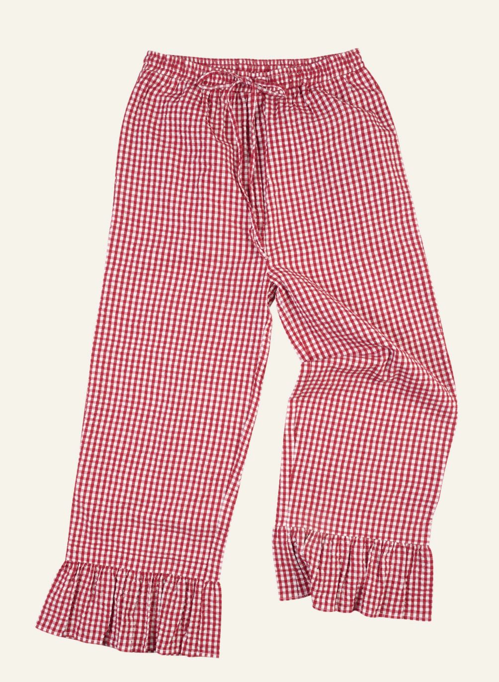 Pyjamasbyxor röd - one size röd - 1