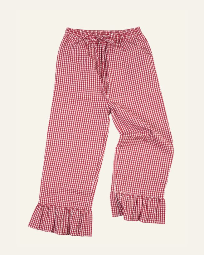 Pyjamasbyxor röd - one size röd - 1