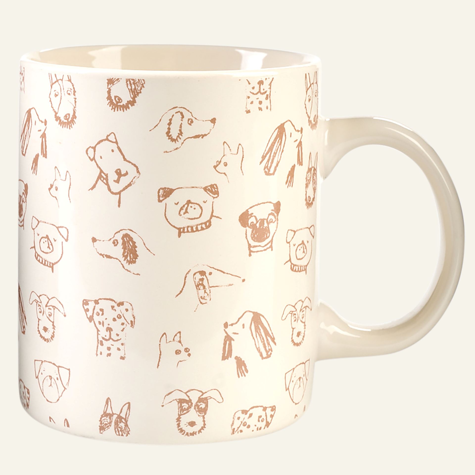 Mugg multi/beige - 330 ml multi/beige - 1