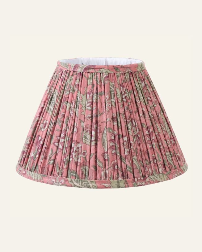 Lampskärm multi/rosa - ø30,5x20,3 cm multi/rosa - 1